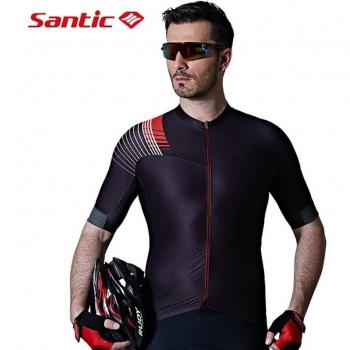 Shorts de Ciclismo Santic Spexcel Hombre Secado Instantáneo y Gel