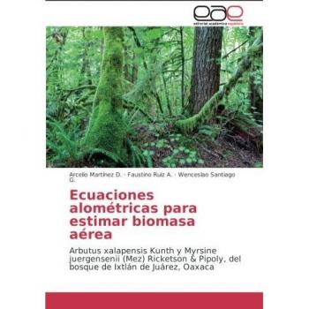 Ecuaciones alométricas para estimar biomasa aérea: Arbutus xalapensis Kunth y Myrsine juergensenii (Mez) Ricketson & Pipoly, del bosque de Ixtlán de Juárez, Oaxaca