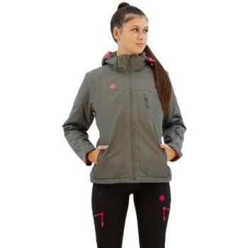 Chaqueta Logan Izas Gris Pizarra con Toque Rosa