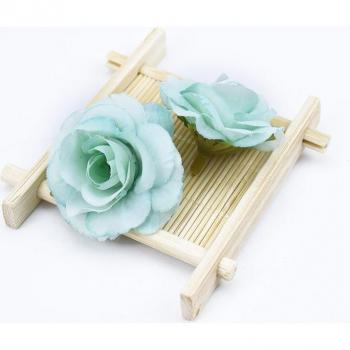 10pcs 4CM Colorful Faux Flower Roses for DIY Home Decor