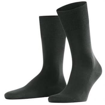 Calze Falke ClimaWool Uomo Verde con Cucitura Etichetta, Taglia 41/42