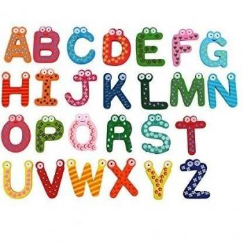 Juego Educativo 26 Letras Magnéticas