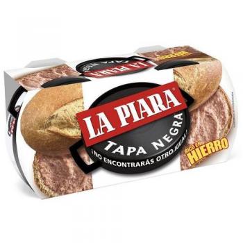 Foie Gras La Piara Tapa Negra 3 Latas De 80 Gr