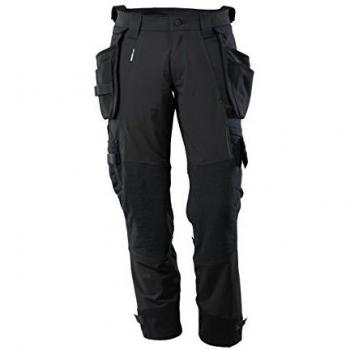 Mascot Trousers with Holster Pockets Black (L30W38.5)