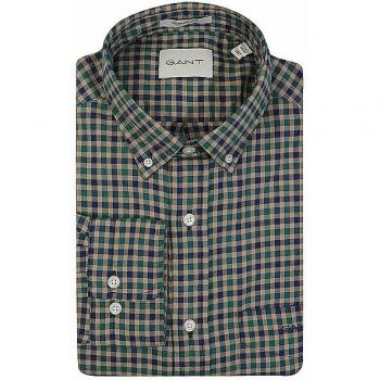 Camicia Gant M Verde Foresta Profonda
