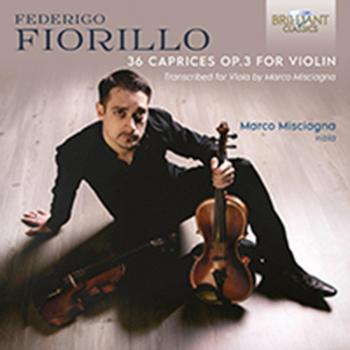 Federigo Fiorillo: 36 Caprichos para Violín, Op. 3 - Marco Misciagna