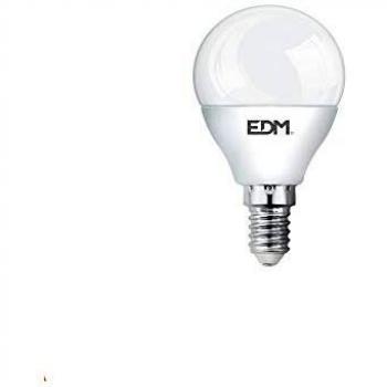 Lampadina LED rotonda E14 6W Luce Fredda 6400K
