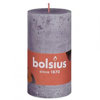 Bolsius Stumpenkerze gefrorener Lavendel