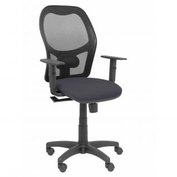 Sedia Ufficio P&C Alocén Bali Grigio Scuro con Braccioli