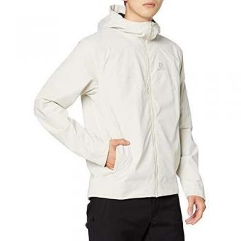 SALOMON Explore WP JKT M Chaqueta de Lluvia, Hombre, Beige