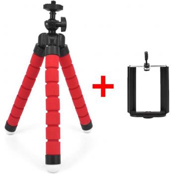 Mini trépied flexible éponge pour téléphone portable