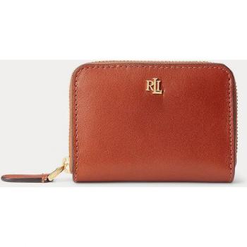 Portafogli Donna RALPH LAUREN Cuoio Wallet con Zip