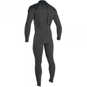 Traje neopreno O'Neill Epic 5/4mm Back Zip Full negro verde claro - LS