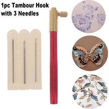 Ganchillo Tambour para Bordado - Herramienta de Tejer