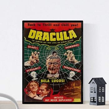 Poster Cinematográfico Drácula – Versión Vintage