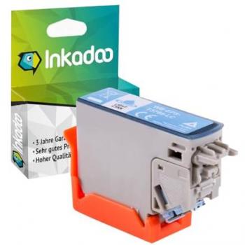 Inkadoo kompatible Druckerpatrone für Epson 378XL, Photocyan