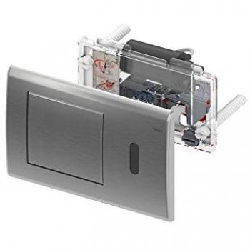WC électronique TECEplanus Inox brossé avec capteur IR, alimentation 12 V