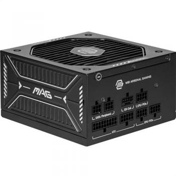Alimentation MSI MAG A750GLS 750 W 80 Plus Gold, compatible PCIe 5.0, couleur noire