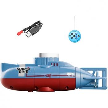Barco Submarino RC Infantil, Juguete de Buceo Eléctrico