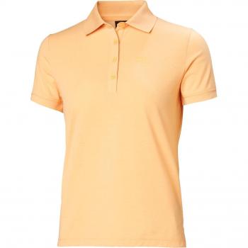 Helly Hansen Siren Polo Shirt Miami Peach Female XS