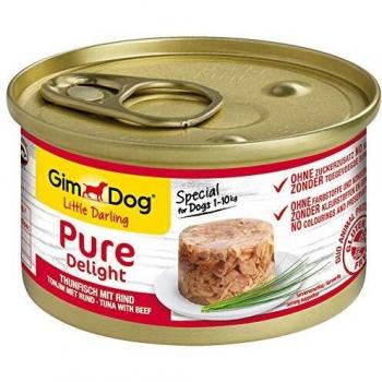 GimDog Pure Delight Atún con Ternera Lata para Perros