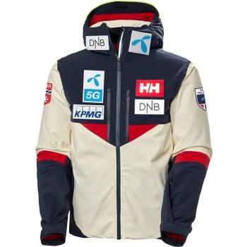 Helly Hansen Giacca Sci Norvegia Nsf Navy Uomo
