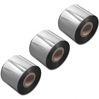 Thermal Transfer Ribbon for Sato CL6NX, CL4NX and Printronix T2N, T5204, T4M, T5000 Label Printers - 3x 50mm x 300m Wax Resin Black