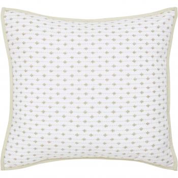 Murmur Imogen Quilted Lounge Cushion – Mourne Green