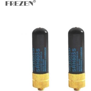 Antenne courte 5 cm SRH805S – UV‑5R/BF‑888S – deux voies SMA femelle VHF/UHF, pack de 2