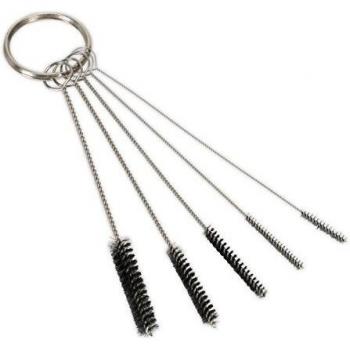 Sealey BSGC4 Spray Gun Cleaning Mini Brush Set 5pc
