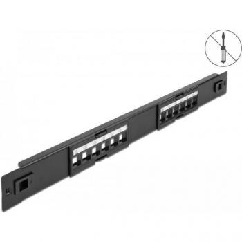 Rack Patch Panel 19 12-Port Delock