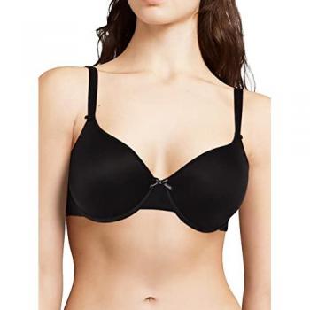 Chantelle Basic Invisible Memory Foam Bra - Black - Size 32C