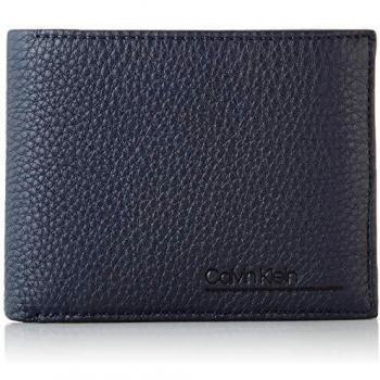Calvin Klein Ck Bombe' 10cc + Coin, Portefeuille homme, Bleu (Blackwhite Navy)