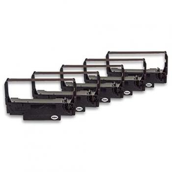 5x Ribbon Cartridge compatible with Compuprint 4419 Dot Matrix Printer
