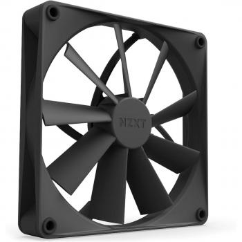 NZXT F140Q, 140 mm PWM, quiet, black