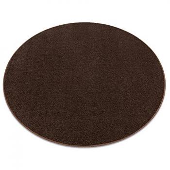 Brown Eton Circle Carpet
