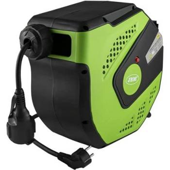 JBM - carrete de cable eléctrico 21M - verde 53586