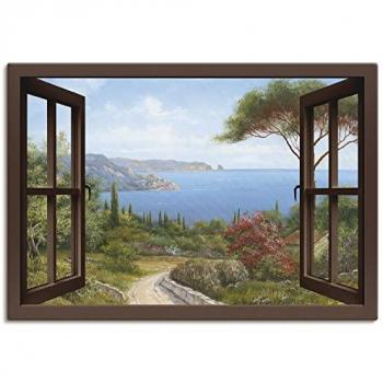 Artland Wandbild »Fensterblick Frühlingsmorgen«