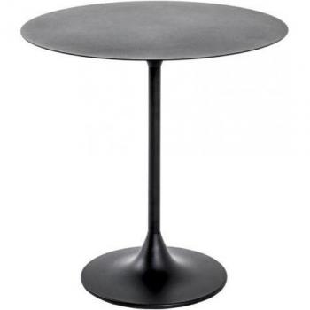 Table d'appoint ronde Martine 46cm noir