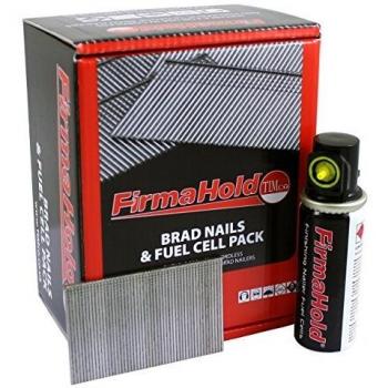 Firmahold Straight 16 Gauge Finishing Brad Nails and Gas 19mm Pack of 2000