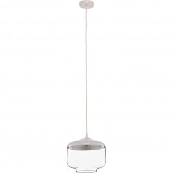 Solbika Clear White Pendant Lamp Ø 25cm