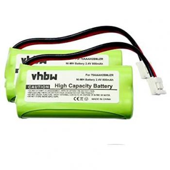 Batteries NiMH 2x 800 mAh 2,4 V – Plantronics Calisto Pro
