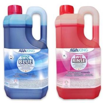 Awaking WC Químico 2L + Rinse 2L – Limpieza de Inodoros Portátiles