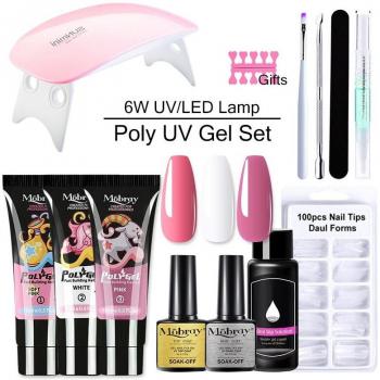 Mobray Professional Poly Nail Gel Extension Set