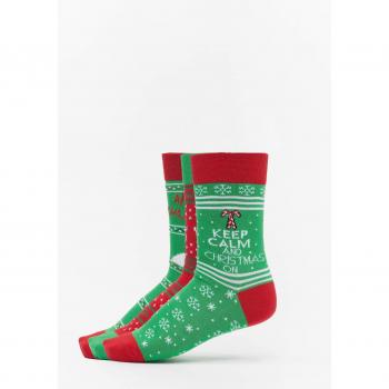 Socken Urban Classics christmas lama (3pcs)