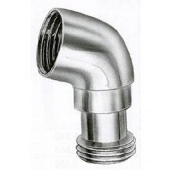 Codo Metálico ½ con Recubrimiento Cromado – Bossini M38549
