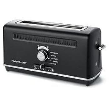 Grille‑pain Noir Riviera 1010 W – Fente longue