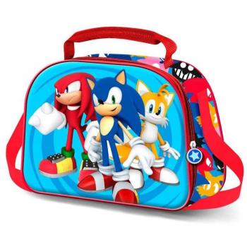 Bolsa Portamerienda 3D Sonic the Hedgehog - Karactermania