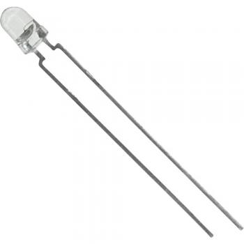 Vishay TLHO4200 3mm Orange Wired LED 10 mcd 44° 30 mA 2.4 V