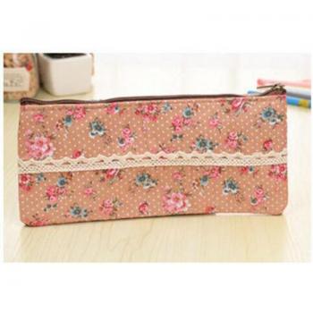 Sac à stylo dentelle rétro